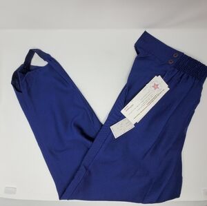 VINTAGE Navy STIRRUP PANTS by Joan Waters Women's- Size 8P- WITH TAGS